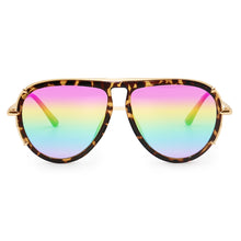 Load image into Gallery viewer, Ivy Luxe - Pride Tangle-Free Round Aviator Sunglasses
