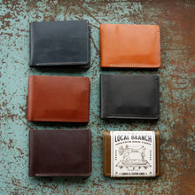 Load image into Gallery viewer, Leather Bifold Wallet - USA Made
