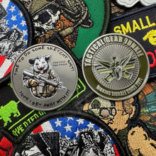 Load image into Gallery viewer, Tactical Gear Junkie - Sketchy Shit - Challenge Coin
