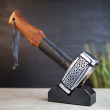 Load image into Gallery viewer, Slavic Svarog Nordic hammer
