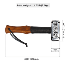 Load image into Gallery viewer, Slavic Svarog Nordic hammer
