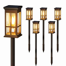 Load image into Gallery viewer, DecorBites™ Solar Pathway Lights - Bright Outdoor Lights

