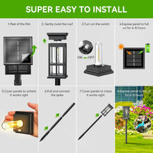 Load image into Gallery viewer, DecorBites™ Solar Pathway Lights - Bright Outdoor Lights
