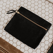 Load image into Gallery viewer, Waxed Canvas Utility Pouch  - USA Made
