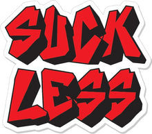 Load image into Gallery viewer, Suck Less - 3" Sticker

