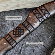 Load image into Gallery viewer, Сustom made tomahawk "Ogun"
