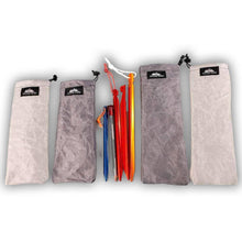 Load image into Gallery viewer, Tent Stake Stuff Sacks - Ultralight &amp; ultra-tough
