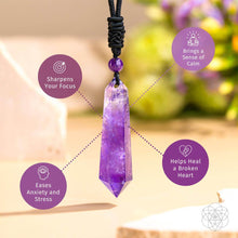 Load image into Gallery viewer, The Amethyst Talisman of Daily Stress Relief
