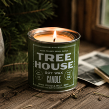 Load image into Gallery viewer, Tree House Soy Candle
