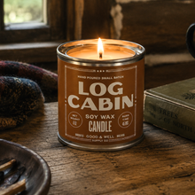 Load image into Gallery viewer, Log Cabin Soy Candle
