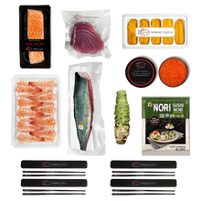 Load image into Gallery viewer, Ultimate Sushi Night Kit - Sashimi Grade Fish Bundle
