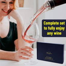 Load image into Gallery viewer, Ultimate Wine Accessories Set Featuring 3 in-1 Multifunctional Waiters Corkscrew
