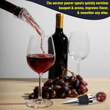 Load image into Gallery viewer, Ultimate Wine Accessories Set Featuring 3 in-1 Multifunctional Waiters Corkscrew
