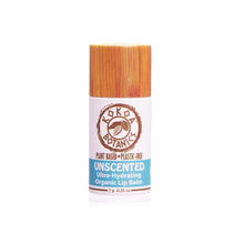 Load image into Gallery viewer, UNSCENTED - Organic Vegan Lip Balm - Plastic Free .25 oz

