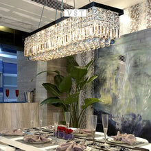 Load image into Gallery viewer, DecorBites™ Upscale Modern Crystal Chandelier for Dining Room
