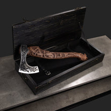 Load image into Gallery viewer, Viking axe handmade Ulfhednar Warriors
