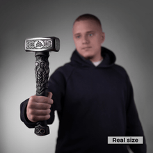 Load image into Gallery viewer, Viking unique hammer "Goibniu"

