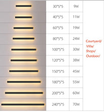 Load image into Gallery viewer, DecorBites™ Waterproof LED Outdoor Wall Light
