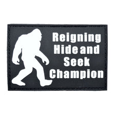 Load image into Gallery viewer, Reigning Hide and Seek Champion - PVC Patch
