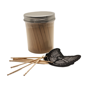 BiteMyWood Unflavored Birchwood Toothpicks In Jar or Tube - Single Or Double Point