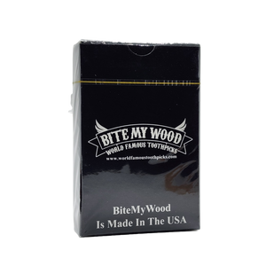 BiteMyWood Custom Deck of Cards