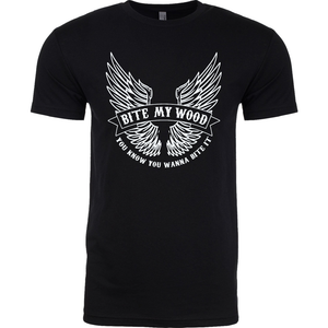 BiteMyWood Wings Men's Next Level Super Soft and Comfortable T-Shirts